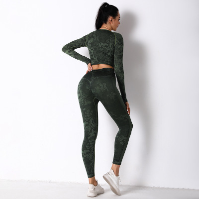 Camo Corset Yoga Set Y27