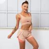 Double spell yoga clothes set two pieces female Y26