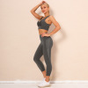Set Yoga clothes Pocket Sports Running Fitness pants Y7