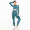 Sports High Waist Seamless Yoga Clothing Set Y29