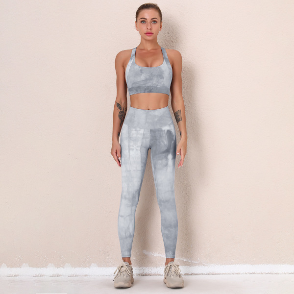 Tie-dyed yoga clothes nude wear 177