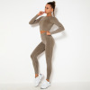 Tight Sports Long Sleeve Fitness Yoga Pants two-piece set Y20