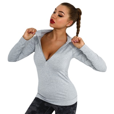  sports zipper moisture-wicking quick-drying yoga clothing Y92