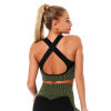 Shockproof push-up sports bra Y107