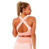 Shockproof push-up sports bra Y107