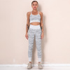 Sexy Striped Yoga Clothes Running Sports set Y55
