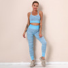 Sexy Striped Yoga Clothes Running Sports set Y55