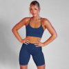 Sports running fitness clothing bra two-piece set female Y58