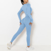 Long sleeve Yoga suit sports running fitness clothes female Y40