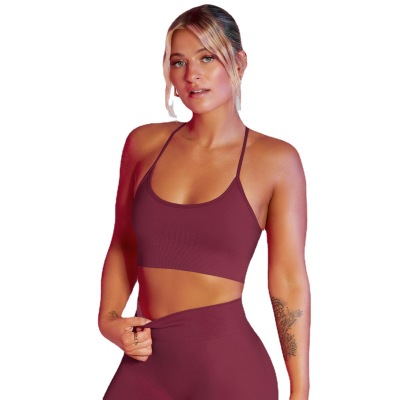 Solid color beautiful back Yoga clothes for women Y78