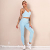 Solid color Yoga clothes Sports running fitness pants Women Y36