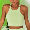 Yoga Vest Moisture Wicking and Sweat Wicking Sports Bra Y71