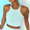 Yoga Vest Moisture Wicking and Sweat Wicking Sports Bra Y71