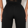 Internet celebrity Peach Butt solid color fitness pants Y138