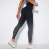 Gradient Smiley Face Yoga Pants Tight Y119