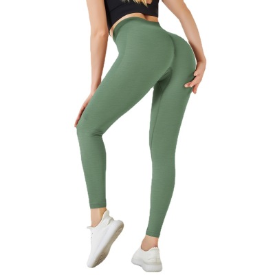 High Waist Sweatpants Women's buttock lifting Fitness Yoga pants Y123