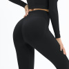 Jacquard Yoga Pants High Waist Fitness Pants Y120