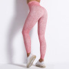 Printed Breathable Hygroscopic Sweat Wicking Yoga Pants Y143
