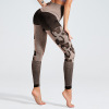 Seamless Hollowed out High-waisted Skinny Yoga Pants Y148