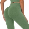 Threaded Peach Hips V Waist Yoga Pants Y121