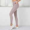 Three pocket mobile phone sports fitness pants women Y151