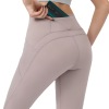 Three pocket mobile phone sports fitness pants women Y151