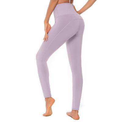 Tight mid-high Waist Breathable Yoga Pants for Women Y154