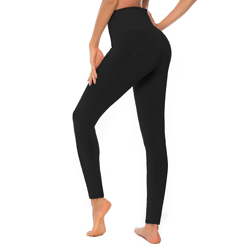 Tight mid-high Waist Breathable Yoga Pants for Women Y154