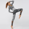 Camo Hollowed Out Yoga Clothing Set Y19