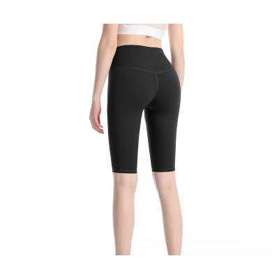 High-waisted Peach buttock five-cent Tight Yoga Shorts Y156