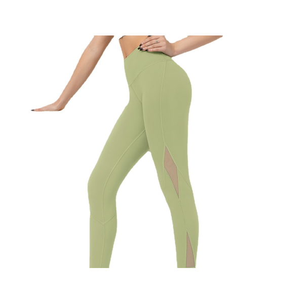 Mesh stitching sweatpants for women Y152